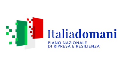 ItaliaDomani - Piano Nazionale di Ripresa e Resilienza - logo